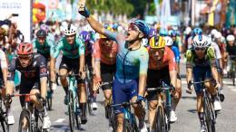 Tour de Langkawi - Matteo Malucelli a remporté la 1ère étape au sprint
