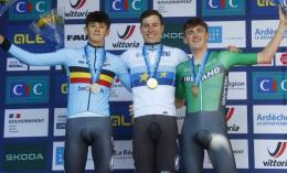 Championnats d'Europe - Jonathan Vervenne sacré sur le chrono U23, Decomble 4e