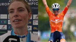 Championnats d'Europe - Demi Vollering : «J’ai beaucoup rêvé de gagner ici...»