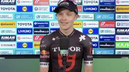 Tour de Lombardie - Michael Storer : «Je suis très heureux de finir 3e...»