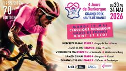 4 Jours de Dunkerque - Les parcours de la Classique Dunkerque et des 4JDD 2026