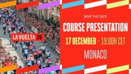 Tour d'Espagne - La présentation du parcours de La Vuelta 2026... le 17 décembre