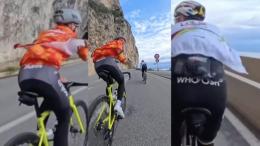 Route - Quand tu croises Tadej Pogacar... et que tu galères pour le rattraper