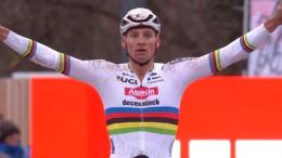 Coupe du Monde - Malgré une chute, Mathieu van der Poel gagne Namur, Thibau Nys 2e