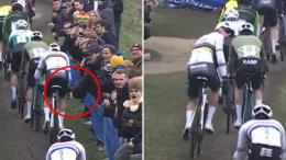 X2O Trofee - Emmené par la police... pour avoir déséquilibré Mathieu van der Poel