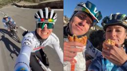 Route - Quand Tadej Pogacar partage une vidéo sur ses réseaux sociaux...