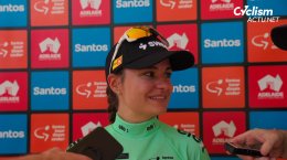 Tour Down Under - Alessia Vigilia : «J'étais super excitée pour ma première course»