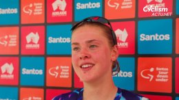 Tour Down Under - Wilma Aintila : «J’aurais espéré avoir quelqu’un avec moi»