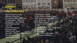 Tour des Flandres - Les équipes au départ dimanche du Tour des Flandres 2026