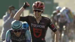 AlUla Tour - Yannis Voisard remporte la 3e étape et prend la tête du général