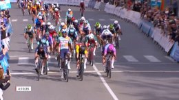 Clasica de Almeria - Au terme d'un final nerveux, Biniam Girmay triomphe