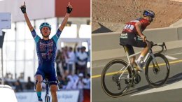 UAE Tour - Antonio Tiberi remporte la 3e étape, Del Toro solide, Evenepoel craque
