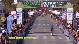 Tour d'Andalousie - Tom Pidcock s'impose en solitaire sur la 5e étape, Romeo sacré