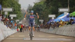 Tour du Rwanda - Henrique Bravo la 7e étape... final de fou dans les rues de Kigali