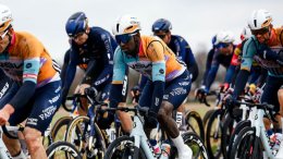 Paris-Nice - La formation NSN Cycling Team autour de Biniam Girmay