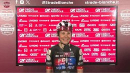 Strade Bianche - Elise Chabbey : «C'est une grande victoire pour FDJ-Suez !»