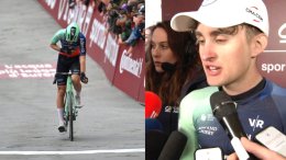Strade Bianche - Paul Seixas : «Del Toro m’a bloqué pas deux… mais trois fois»