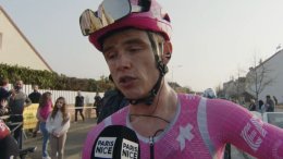 Paris-Nice - Van den Berg emmène Lamperti à la victoire : «C'était très mouvementé»