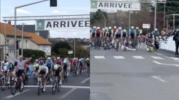 Vienne Classic - Lucas Mainguenaud au sprint, lourde chute après la ligne d'arrivée