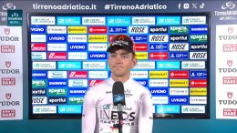 Tirreno-Adriatico - Magnus Sheffield : «Le plus important, c'est la régularité»