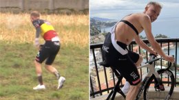 Route - Tim Wellens de retour sur le vélo 10 jours après sa lourde chute