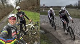 Paris-Roubaix - Tadej Pogacar de nouveau en reconnaissance de Paris-Roubaix