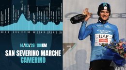 Tirreno-Adriatico - La 6e étape et l'étape reine du Tirreno... parcours et favoris
