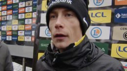 Paris-Nice - Jonas Vingegaard : «La pluie fait partie du métier, mais la neige...»