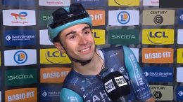 Paris-Nice - Lenny Martinez : «J'ai vu une ombre remonter, j'ai vraiment eu peur»