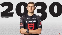 Route - 8e de Paris-Nice, Mathys Rondel prolonge avec la formation Tudor