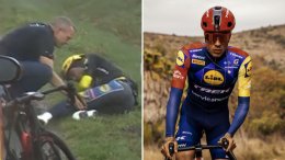 Route - Juan Ayuso déjà de retour à l'entraînement après sa lourde chute