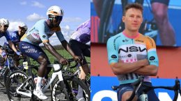 Milan-San Remo - NSN Cycling Team, autour de Biniam Girmay et Corbin Strong