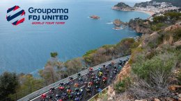 Tour de Catalogne - La Groupama-FDJ United avec David Gaudu et Guillaume Martin