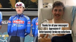 Tour de Catalogne - Henri Uhlig victime d’une fracture de la clavicule