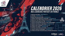 Critérium - Le calendrier officiel des Critériums d'après Tour de France 2026