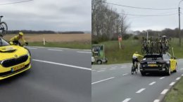 E3 Saxo Classic - Axel Zingle a été disqualifié... pour un joli «bidon-collé»