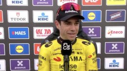 À Travers la Flandre - Wout van Aert : «J'ai cru que la 3e fois serait la bonne...»