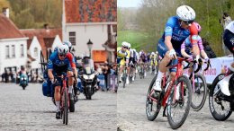 Tour des Flandres - Groupama FDJ-United avec Romain Grégoire et Valentin Madouas