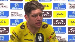 Paris-Roubaix - Wout van Aert : «Pogačar ? Il n'y avait rien de plus beau !»