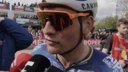 Paris-Roubaix - Mathieu van der Poel : «Je savais que la course était terminée»