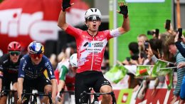 Tour des Alpes - Tommaso Dati la 1re étape... devant Tom Pidcock !