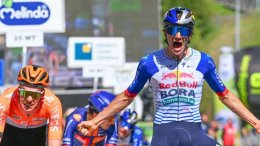 Tour des Alpes - Giulio Pellizzari la 2e étape... un duel intense Red Bull et INEOS