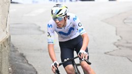 Liège-Bastogne-Liège - Cian Uijtdebroeks en leader de la formation Movistar