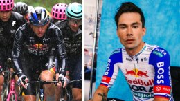 Tour de Romandie - La Red Bull - BORA avec Florian Lipowitz et Primoz Roglic