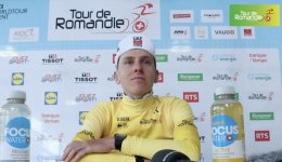 Tour de Romandie - Tadej Pogacar : «Je n’avais rien prévu mais c’était agréable...»