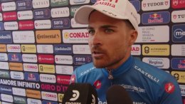 Tour d'Italie - Diego Pablo Sevilla : «Faire un podium sur le Giro, c'est grand !»