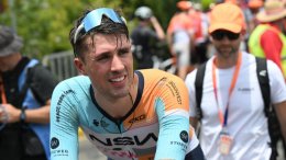 Tour d'Italie - Ethan Vernon : «Dans un sprint comme ça, le plan ne marche jamais»