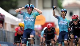 Tour d'Italie - Vingegaard déjà à l'attaque, Guillermo Silva la 2e étape et en Rose
