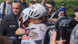 GP du Morbihan - Benoît Cosnefroy : «Celle-ci est pour mon papy...»