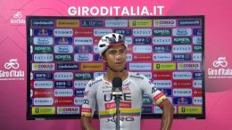 Tour d'Italie - Jonathan Narvaez : «C'est très important pour moi de gagner ici...»